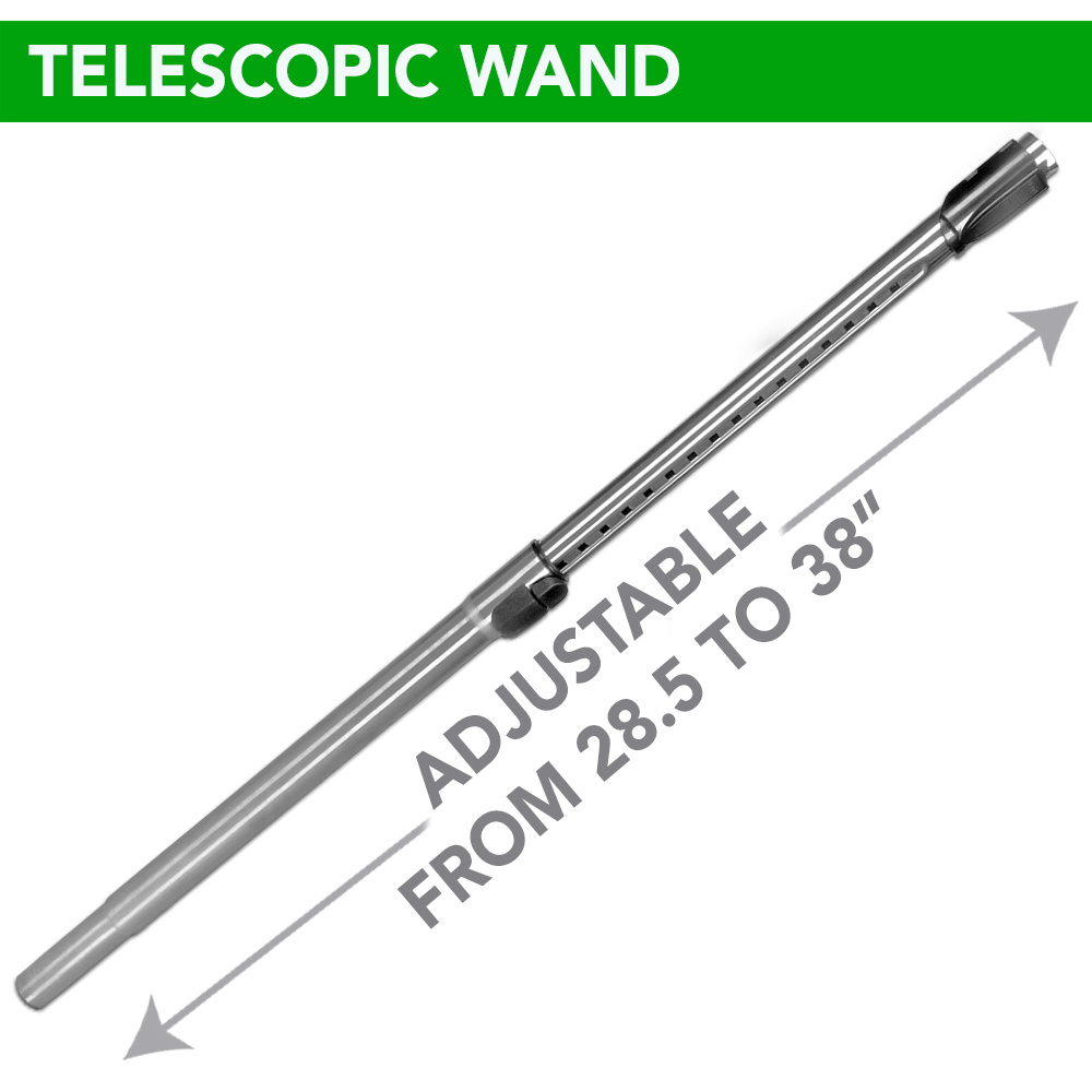telescopic low voltage wand