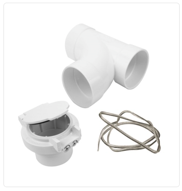 direct plug in garage valve inlet